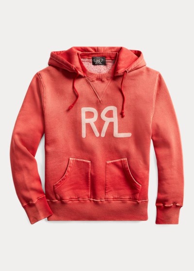 Sudaderas Con Capucha Ralph Lauren Hombre Rojos - Logo Fleece - YZQLV4073